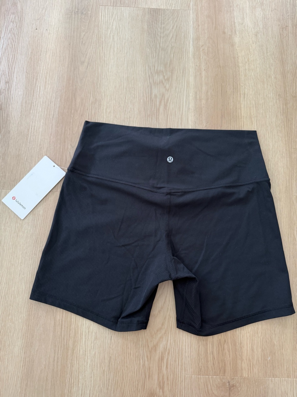 NWT Lululemon Align Ribbed High-Rise Short 6” inseam size 14 - Picture 2 of 4